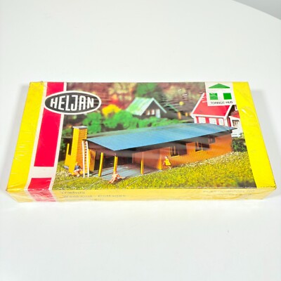 HO SCALE HELJAN WEEKEND COTTAGES PLASTIK MODELLBAUSATZ Vintage - BRANDNEU & VERSIEGELT
