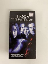 VHS I Know What You Did Last Summer 1998 Slasher Stalker Horror Movie