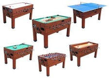 13 in 1 GAME TABLE IN CHERRY FOOSBALL, POOL, AIR HOCKEY, SHUFFLEBOARD, PING PONG