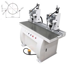 Electric Pneumatic Hinge Boring Drill Press Machine 48-6 Double Heads 1.5KWX2