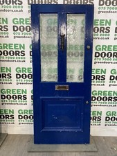 1930S  WOODEN FRONT DOOR WOOD WOODEN BESPOKE EXTERNAL EXTERIOR USED TIMBER OLD