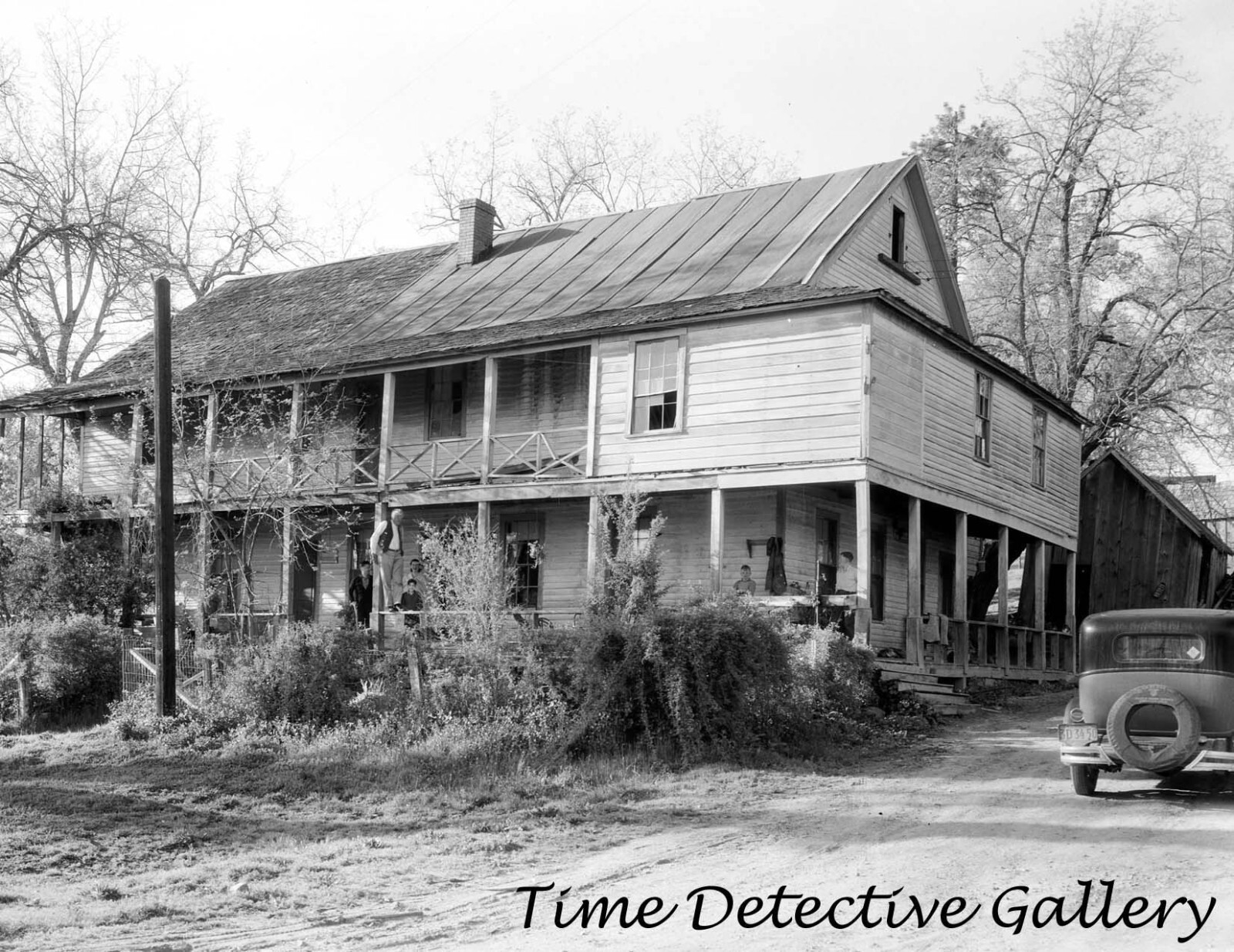 Hotel at Dobbins, Yuba County, CA 1934 Vintage Photo Print eBay