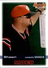 2003 Edinburg Roadrunners Grandstand 18 Shawn Moes Harlingen Texas Baseball Card