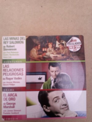 Las minas del rey Salomón- Las relaciones peligrosas- El arca de oro dvd