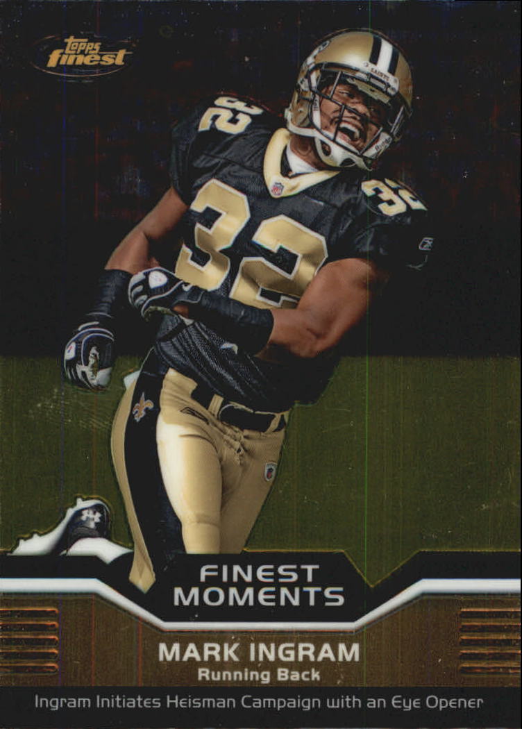 Mark Ingram Finest Moments #FMMI Base