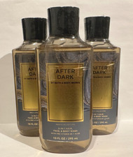 Lot Of 3 Bath  Body Works 3-In-1 Hair Face  Body Wash Men - AFTER DARK