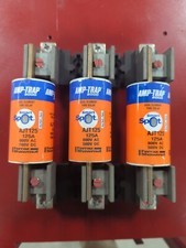 Ferraz AJT125 Fuse Lot Of 3 With Fuse Holder