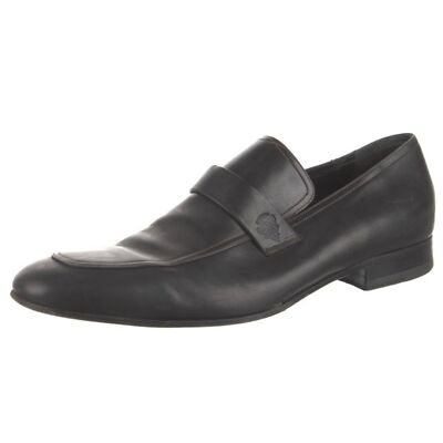 GUCCI Logo Leather Loafers Beautiful Condition Men