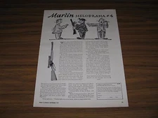 1957 Print Ad Marlin Model 336 Carbine Rifles Ed Zern Cartoon