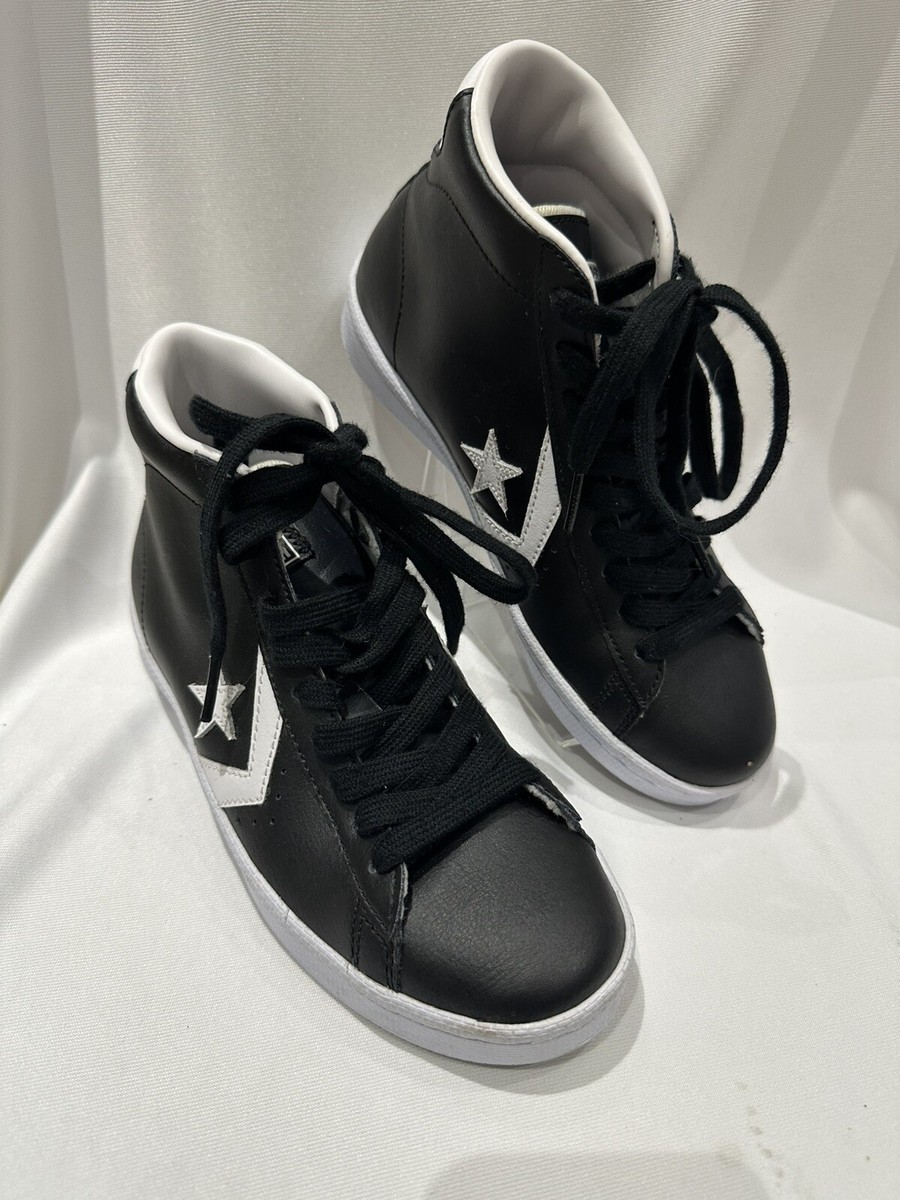 Mid Converse Ox Black Leather Converse Black Pro Leather 76 Mid