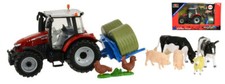 Miniature Demi Agricole Britains Massey Ferguson 5612 Tractor Playset 1:3 2