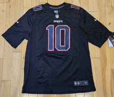 NWT 2021 Nike Black Mac Jones NEW ENGLAND PATRIOTS Men's NFL Replica JERSEY XL