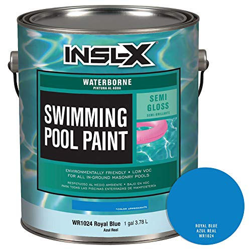Inslx Wr102409a01 Waterborne Semigloss Pool Paint 1 Gallon Royal Blue for sale online eBay