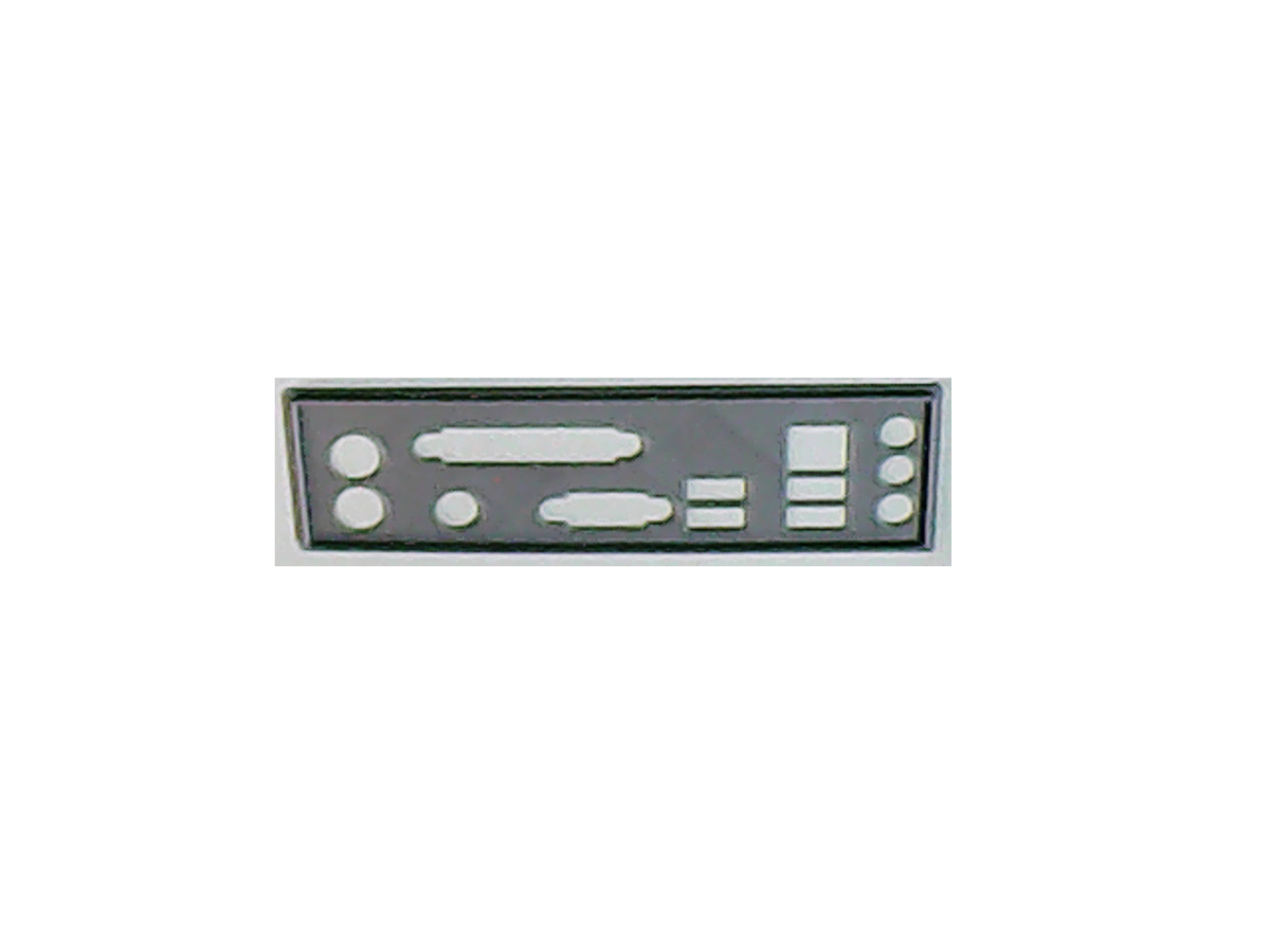 I/O Shield (Plaque Arrière) En PLA Pour Carte Mère ASUS M2N68-AM PLUS