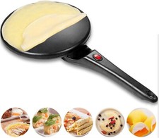 METANOYA Crêpes Maker / Antihaft-Pfannkuchenmaschine / Pfannkuchen-Grillplatte