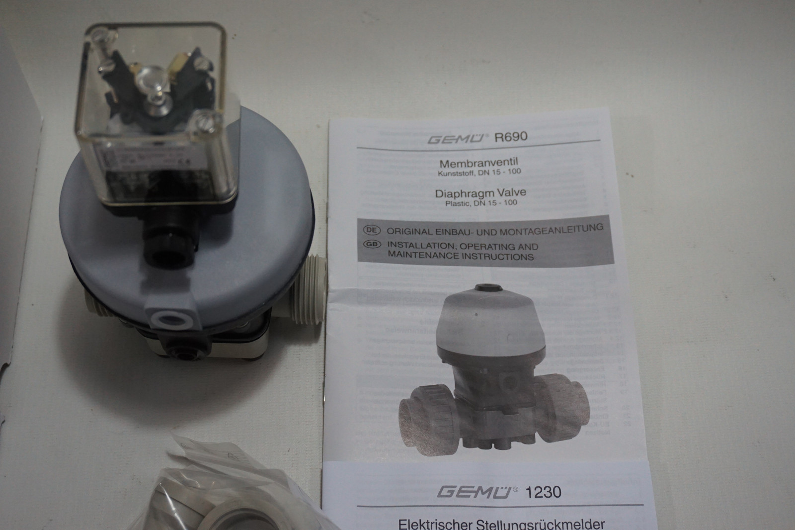 Gemü R690 15D7871142EDN Membranventil Gemü 1230 Elektrischer ...