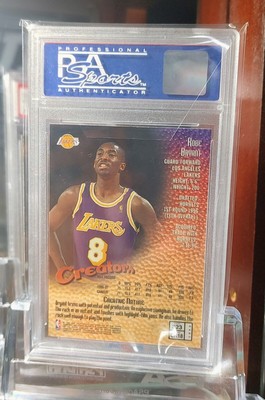 1997 TOPPS FINEST GOLD KOBE BRYANT PSA 10 #323 RARE PSA 10 LOW POP  