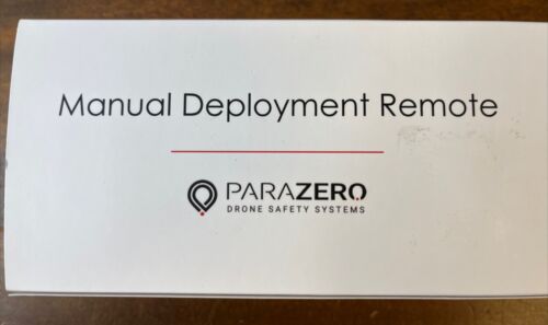 Manual Deployment Remote Control New ParaZero Drone Safety Systems - Imagen 3 de 5