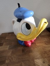 Vintage Disney DONALD DUCK Ceramic Teapot Collectible The Good Company Large