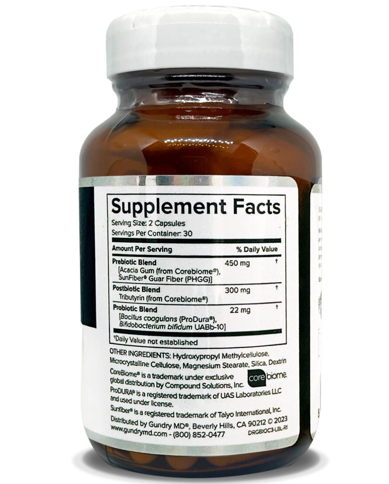 Dr Gundry MD Bio Complete 3 Total Restore MCT Ketones Gut Probiotic