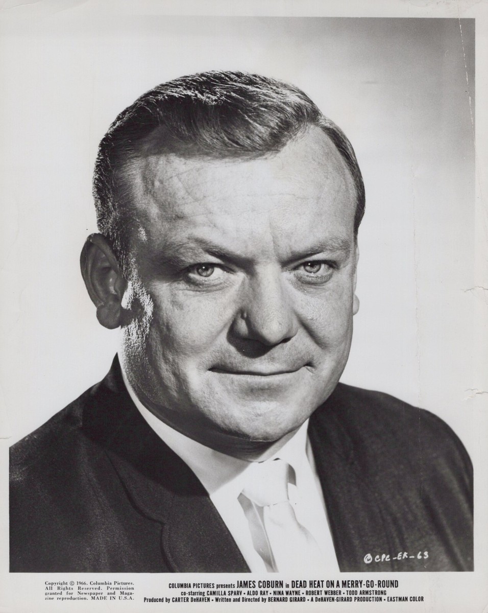 Hollywood Aldo Ray in Dead Heat Merry-Go-Round 1966🌟Original Vintage Photo  843