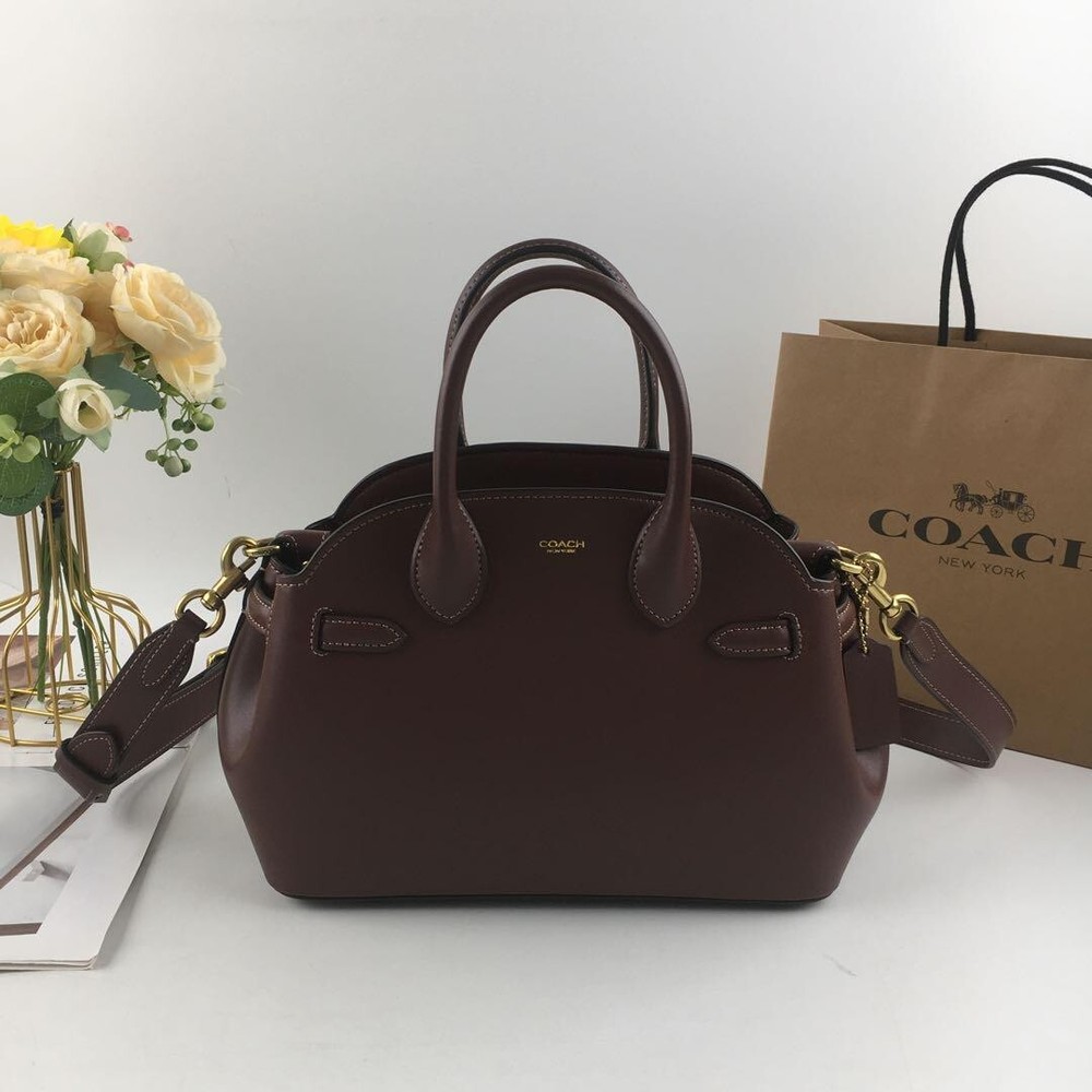 COACH Empire Carryall Bag 26 CU066 Maple Outlet NEW Leather
