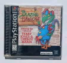 Blazing Dragons (PlayStation 1 PS1 1996) Complete - Tested - Authentic