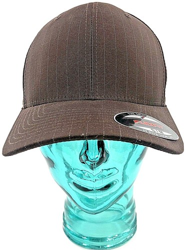 Flexfit Pinstripe Fitted Baseball Blank 