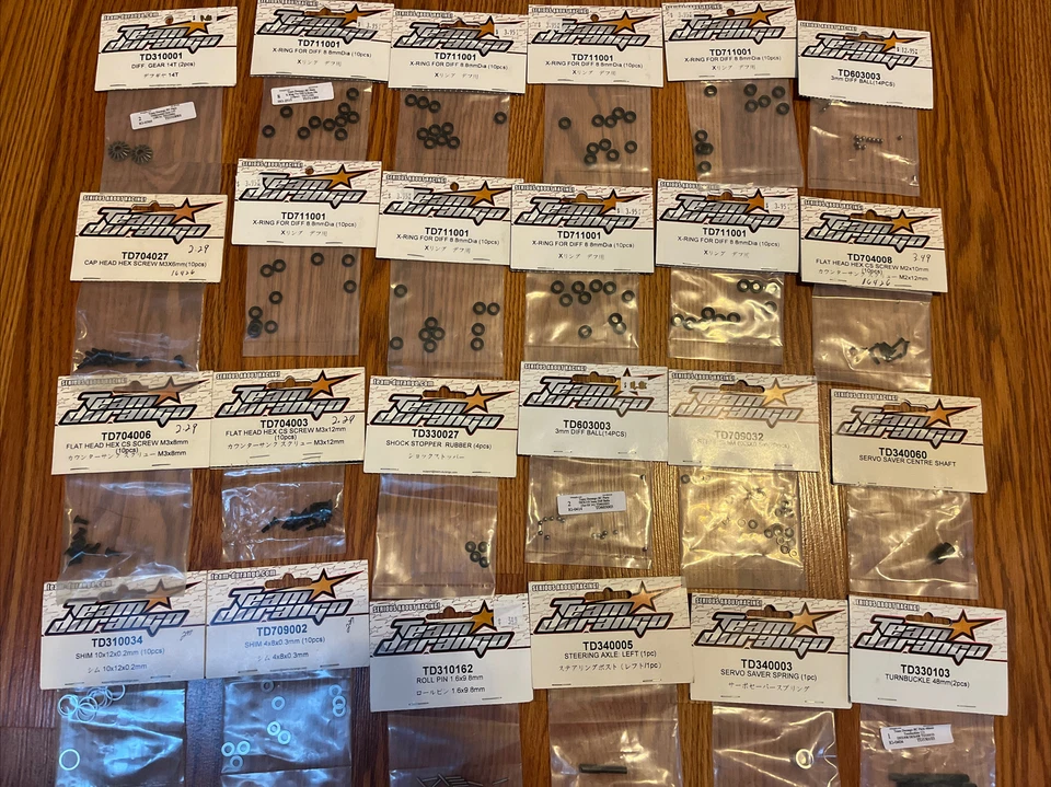 Giant Team Durango RC Parts Lot 83 Packages - Image 4 of 4