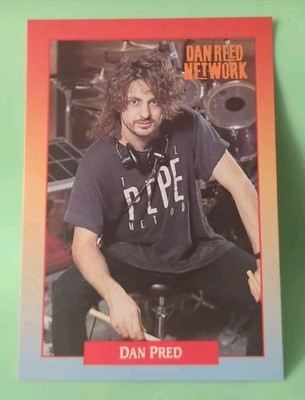 1991 Brockum Rock Cards #29 Dan Pred - Dan Reed Network 