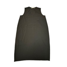 Everlane The Japanese GoWeave Sleeveless V-Neck Dress Women's Size 2 Black