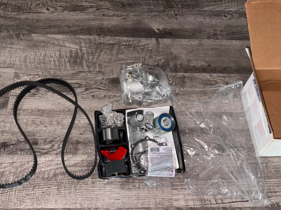 NOVO kit de correia dentada de motor com bomba de água serve 02-05 Subaru Forester 2.5L-H4 - Imagem 3 de 4