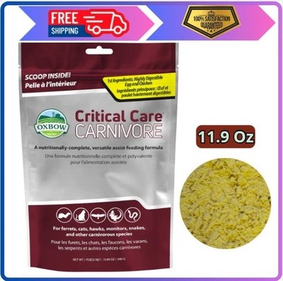 Oxbow Critical Care Carnivore   340g Nutritional Feeding Formula for Small Pets