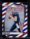 2024 Prizm Drake Maye RC Red White and Blue Rookie #329 Patriots