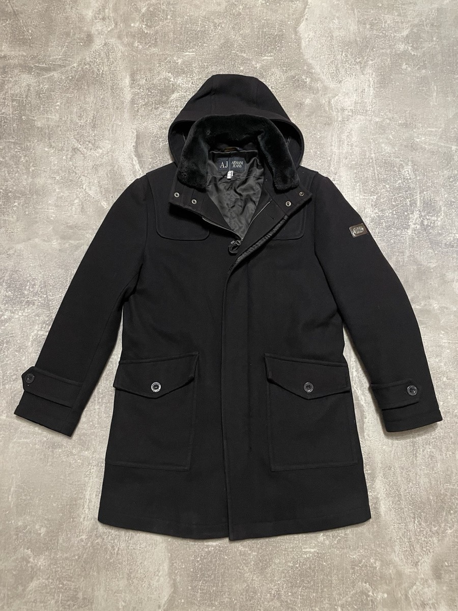 ジャケット・アウター Armani Jeans 90s Deformation Long Coat Armani Jeans 90s Deformation Long Coat