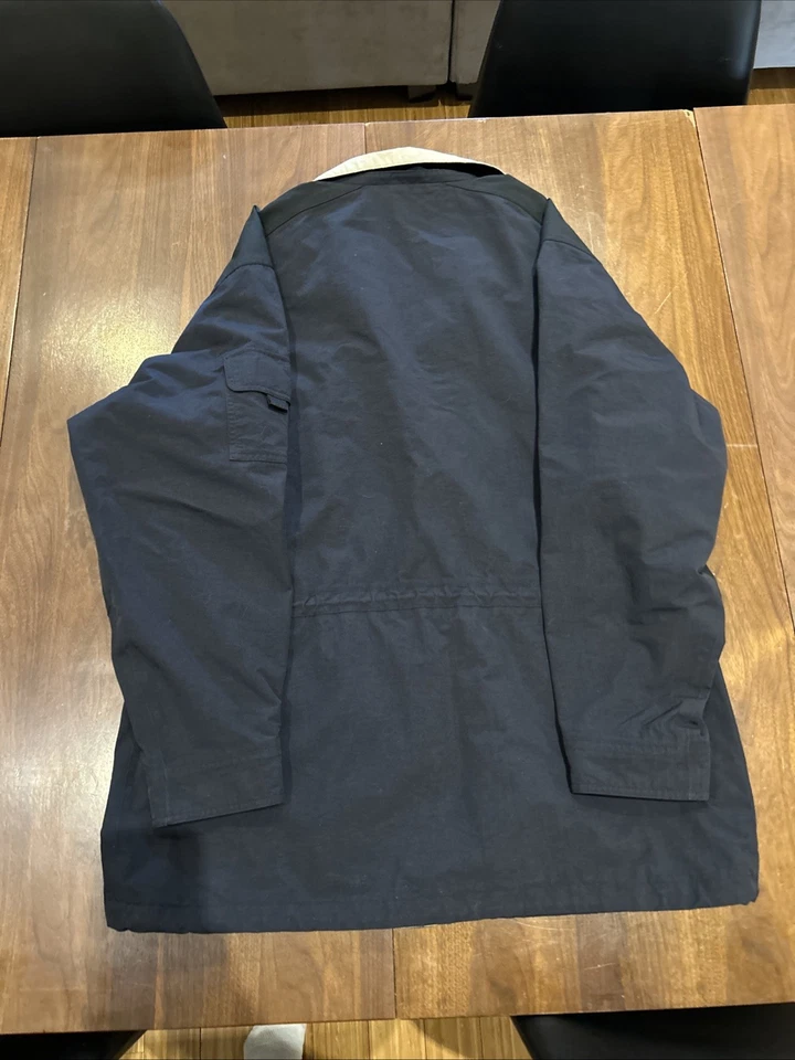 Eddie Bauer Mens All Weather Parka Coat/jacket Black Size Medium - Image 4 of 4