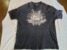 💰⬇️WWE Authentic 2008 World Wrestling HALL OF FAME Ceremony T-Shirt (size 2XL)