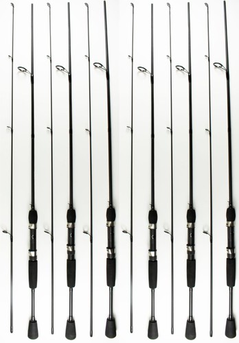 (LOT OF 6) SHAKESPEARE ARDENT OVERGRIP 6'0" MEDIUM SPINNING ROD RP2060M2