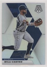2021 Panini Mosaic Silver Prizm Willi Castro #158 0b3