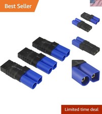 Effortless 3-Pack TR Female to EC5 Male Adapters for RC Battery Connections