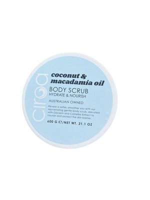CIROA Coconut & Macadamia Oil Body Scrub 21.16oz   Nourish & Hydrate Skin