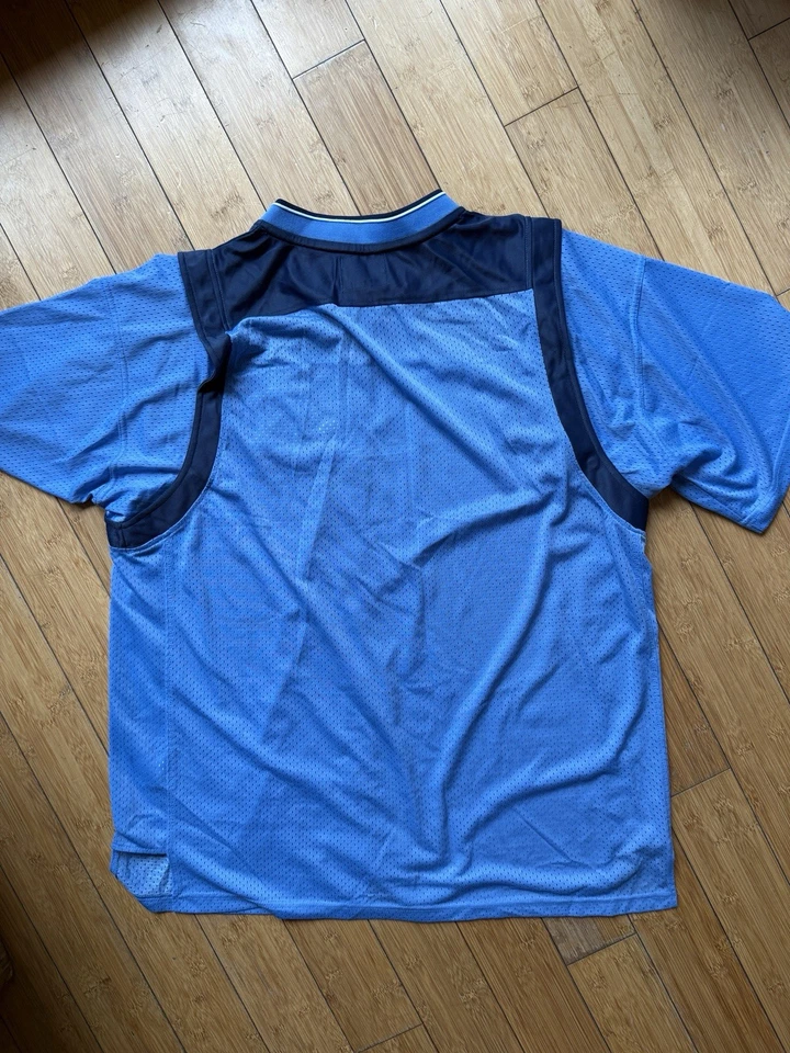 North Carolina Tar Heels 1990s Starter Vintage Button Top Jersey Button Sleeves - Image 2 of 4