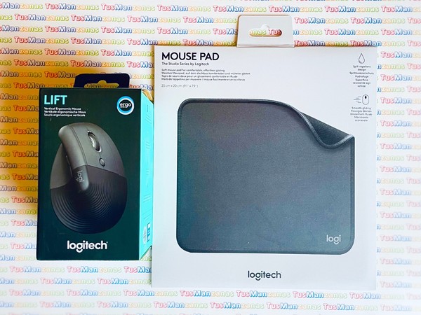 RATÓN LOGITECH LIFT  DERECHA / ERGO SERIES + ALFOMBRILLA - FACTURA Y GARANTÍA