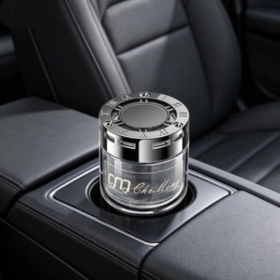 Black Car Air Freshener Solid Balm Odor Eliminator Scented Tablet 1 Pack