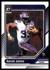 Aaron Jones 2024 Donruss Optic #128 Vikings NFL READ FREE SHIPPING AutographDen