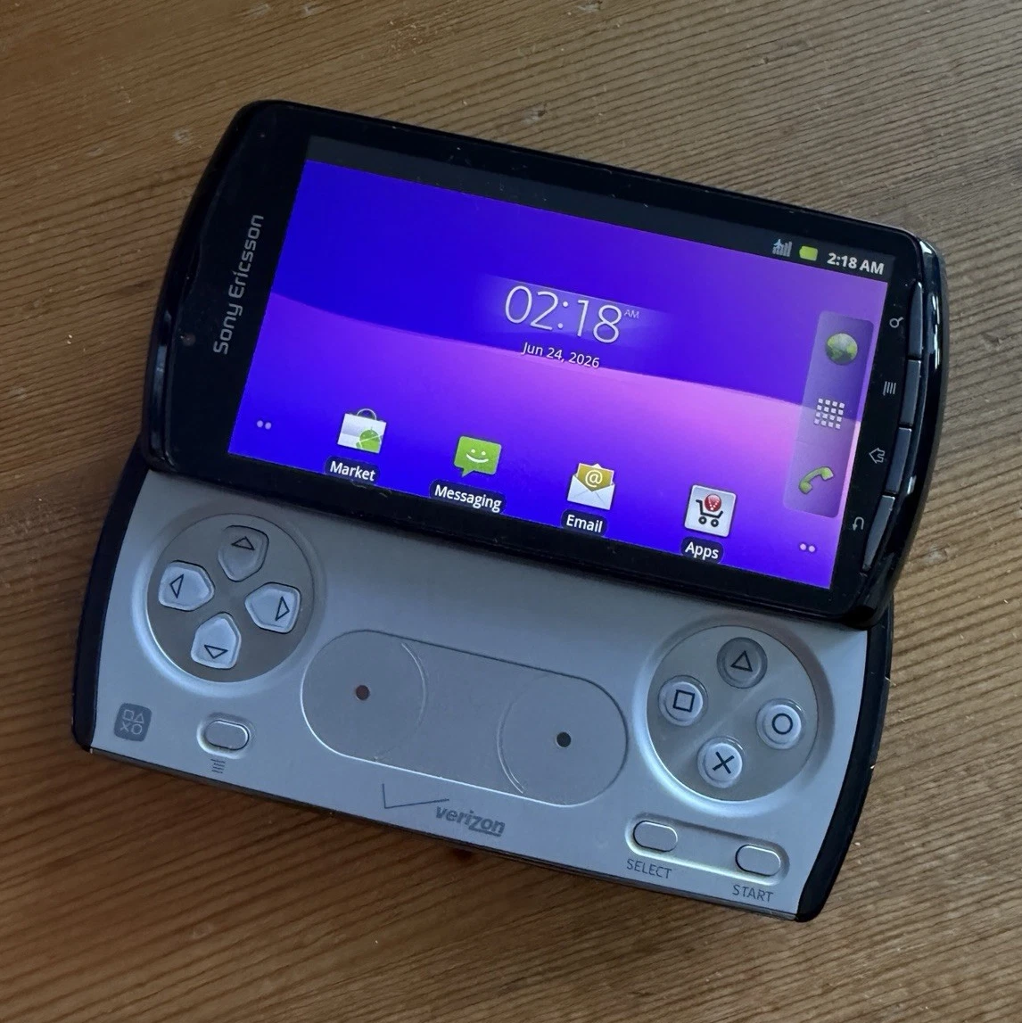 Sony Ericsson Xperia Play Black Verizon Cell Phones & Smartphones