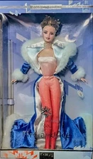 Salt Lake Fire And Ice Barbie 2002 NIB