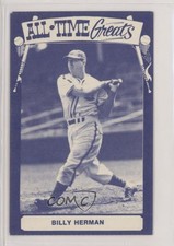 1973-79 TCMA All-Time Greats Stats Black Back Billy Herman HOF 0q3