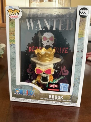 Funko Pop One Piece Wanted Poster Brook #2220 - Target Exclusive - IN HAND!