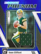 2023 Donruss Optic #RP-SC Sean Clifford Rookie Phenom Blue Hyper